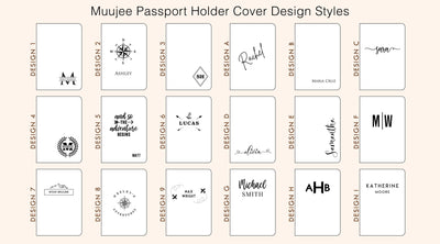 Leather Passport Cover - Engraved Holder, 3rd Leather Anniversary Gift for Husband Wife, Custom Travel Wallet, Weekend Trips, Teacher  Gift